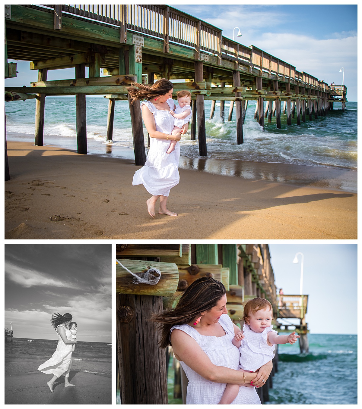 Mini Session, Mommy and Me, Virginia, Virginia Beach Photographer, Beach, Sandy Toes, Giggles,